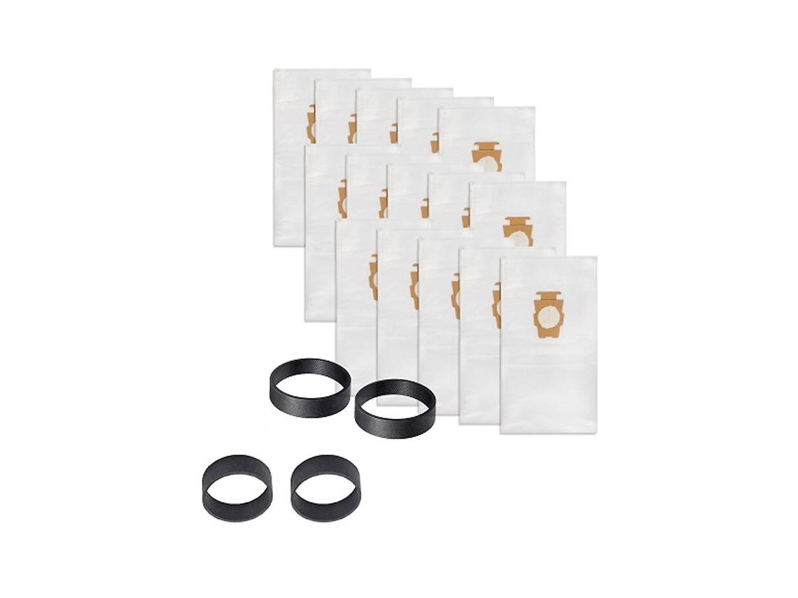 15 Pacotes de Sacos de Aspirador de Pó 204814 Compatíveis com Sacos de Vácuo 205811 Estilo F 204811 204814 Compatível com Toda a Geração G