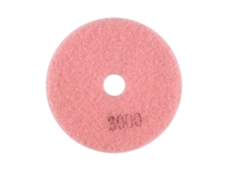 Disco De Esmerilado Diamante Húmedo 100mm 4" Para Granito Mármol Piedras (granularidad 3000)