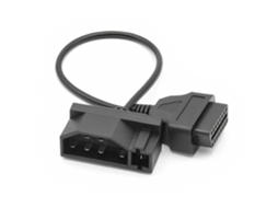 Cabo Extensor Adaptador Obd2 De 7 A 16 Pinos Para Automóveis, Ferramenta De Diagnóstico.