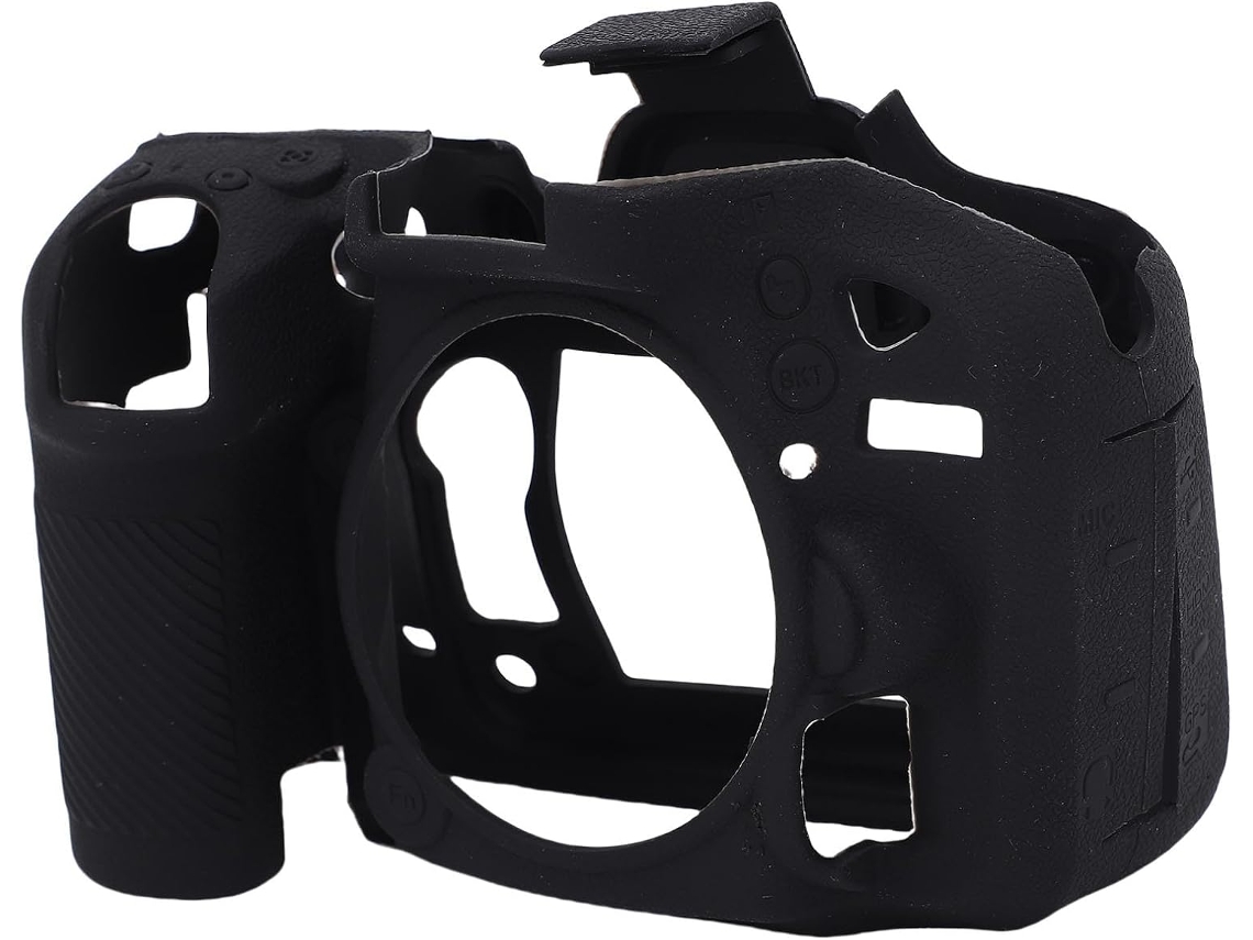 Capa De Silicone Para Câmera D7200, Capa Protetora Texturizada