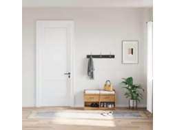 Vidaxl Tapete Lavável 80x300 Cm Cinzento