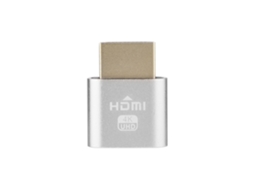 Hdmi Dummy Load Display Virtual Prata EOOCOO (adaptador Headless de Display Simulado)
