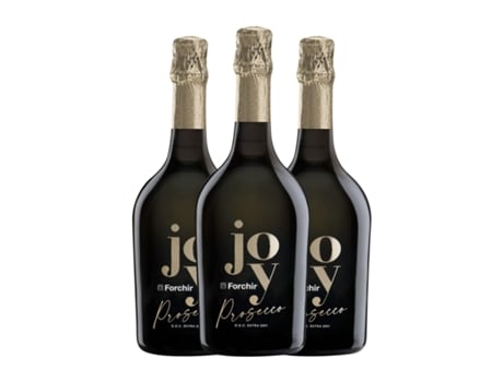 Espumante FORCHIR Joy Spumante Extra Dry Prosecco Extra Seco (0.75 L - 3 Unidades)
