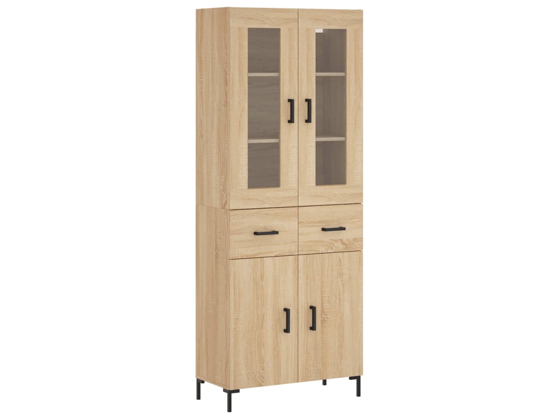 Armário Alto de Madeira de Sonoma MAISON EXCLUSIVE (69,5x34x180 cm)
