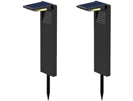 Iluminação Decorativa LUMI JARDIN (Preto - Plástico - 16x9x41 cm)