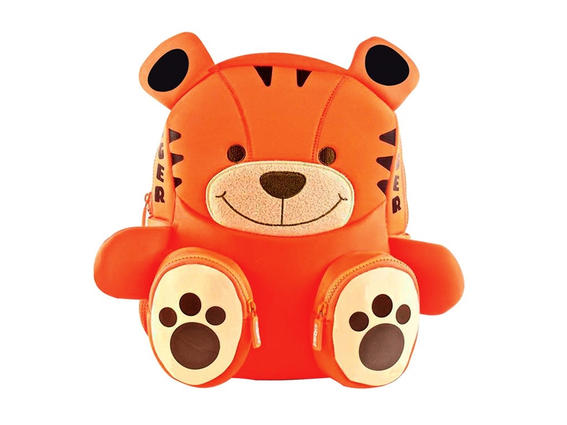 Liderpapel mochila escolar neoprene tigre mochila infantil