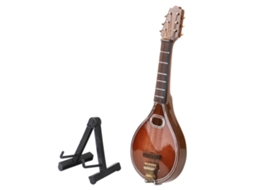 Mali bandolim Mini Feito À Mão 8 Cordas com Suporte para Decoração e Presentes