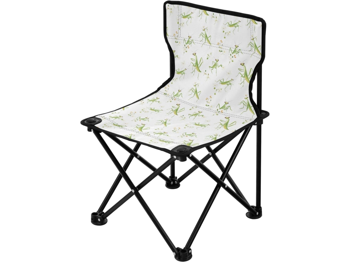 Cadeira de Camping Alipis em Nylon, Tecido, Aço, Pe Dobrável portátil resistente para Camping S/MARCA