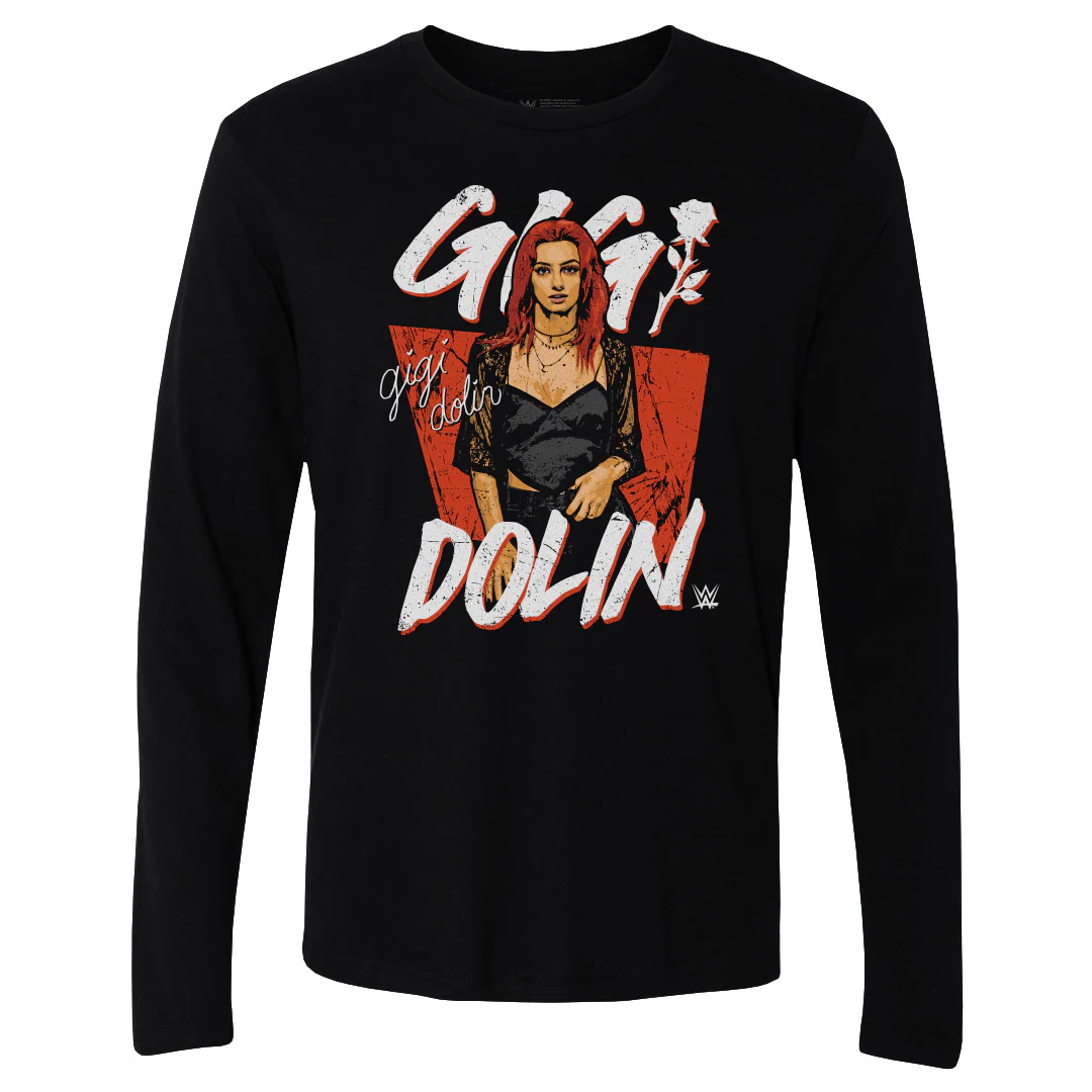 Sweatshirt Rockinstone Wwe Fans Black Gigi Dolin Pose Sweatshirt Unisex Adults-l