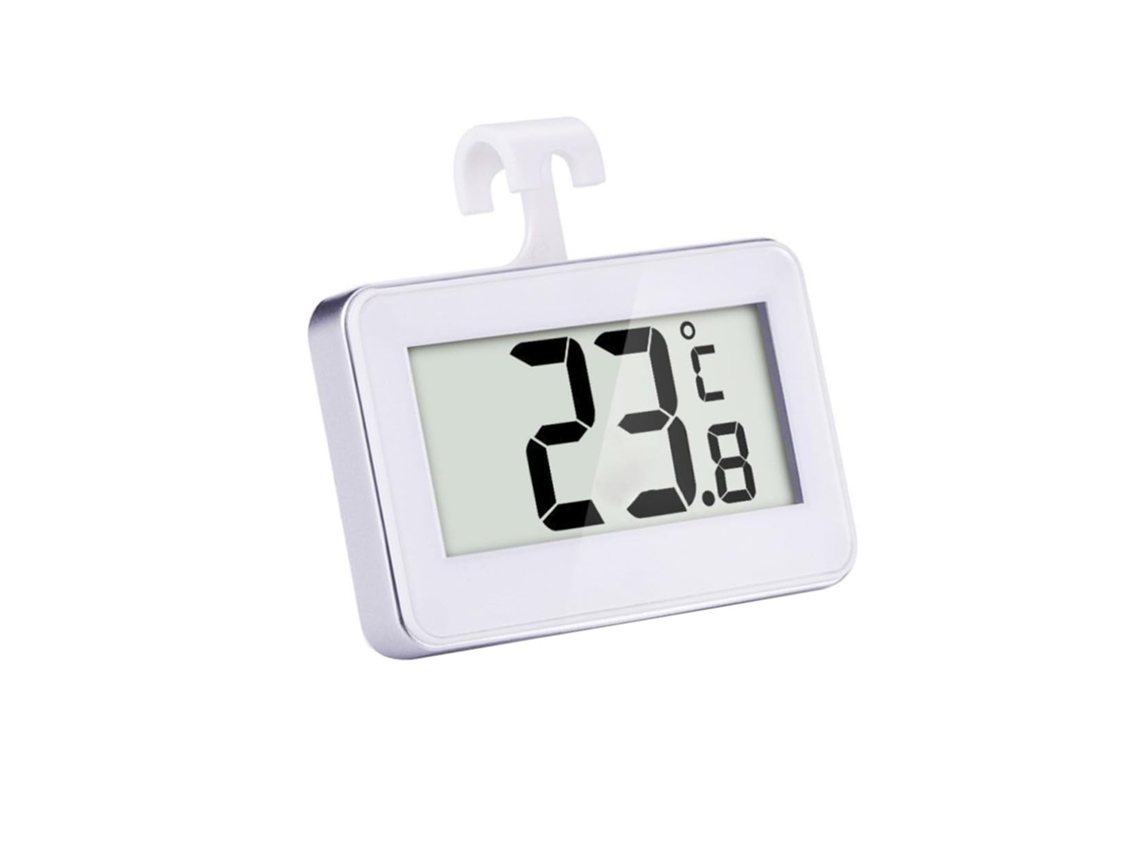 Termômetro Digital Para Geladeira Ipetboom Com Base Magnética, Alta Precisão, Material Abs, Fácil De Usar, Adequado Para