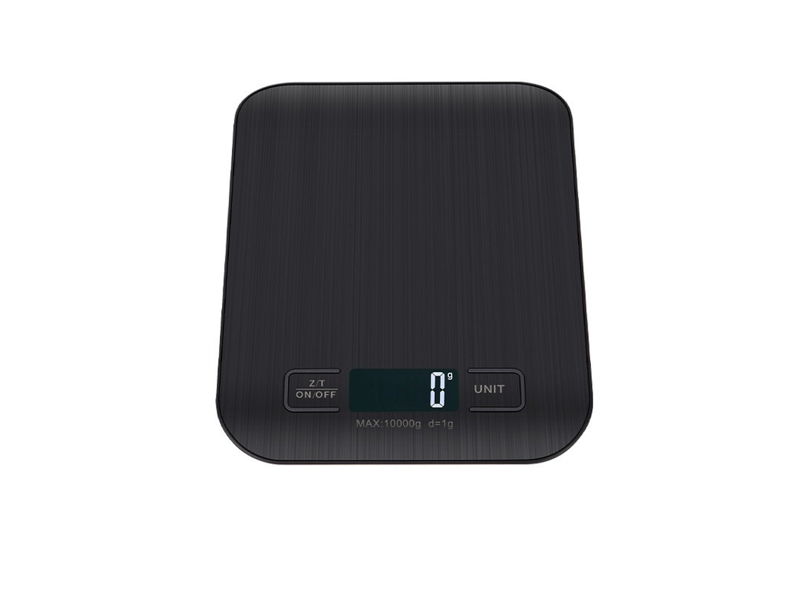 Balança AQUAFORGE de Precisão, 1 G a 5 Kg, Função Tara, Recarregável USB