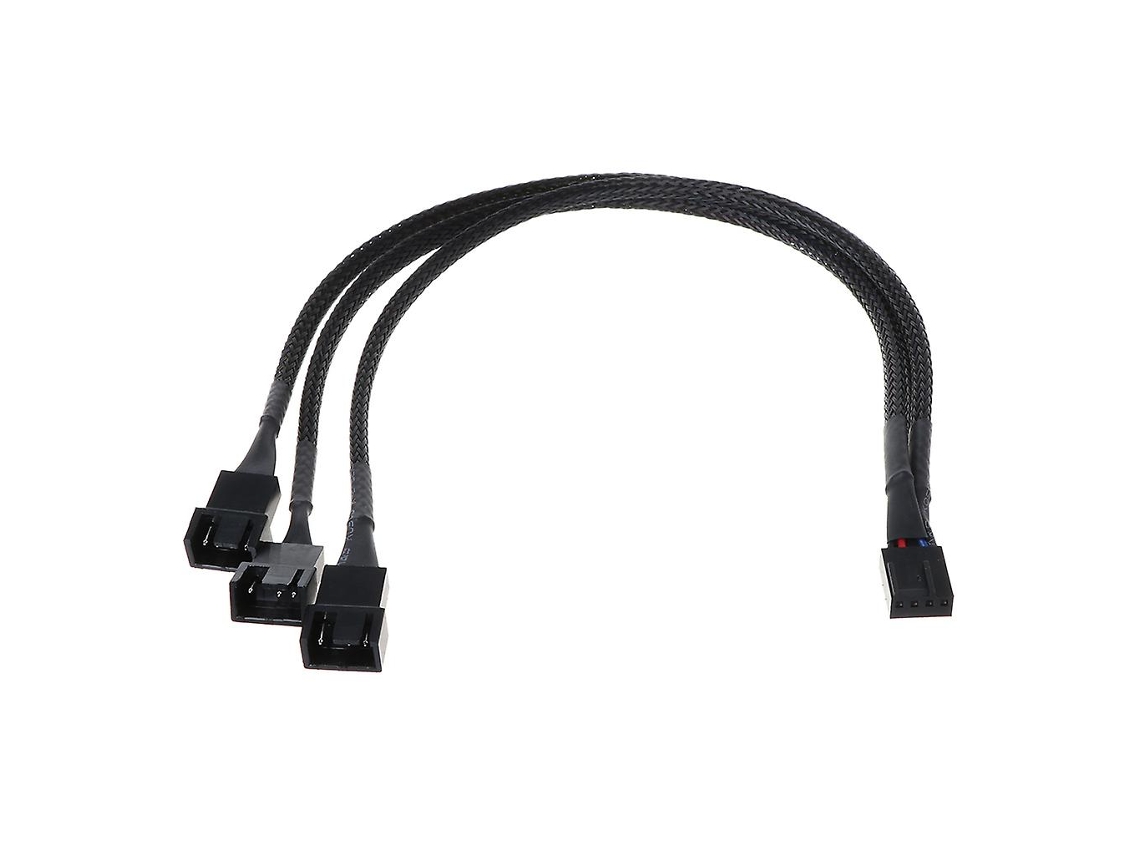 1 A 3 Cabo De Ventilador 4 Pinos Para 3 X 4 Pinos/3 Pinos Pwm Cabo Extensor 4 Pinos Y Divisor 30 Cm