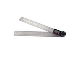 Laxiscreed Protractor 2-em-1 Com Exibidor Magnético Para Encontrar Ângulos Com Facilidade