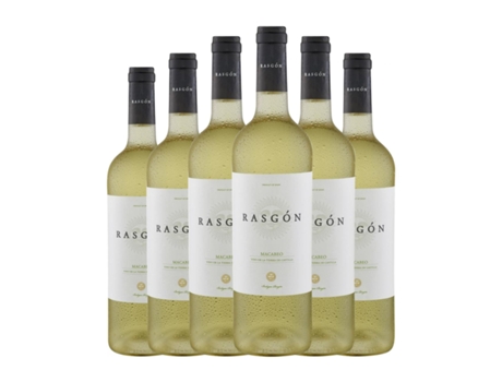 Vinho branco RASGÓN Rasgón La Mancha (0.75 L - 6 Unidades)