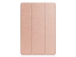 Capa Para Tcl Tab 10s 9080g 10.1 Polegada Ouro Rosa