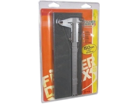 Paquímetro Vernier Fischer Darex 150 Mm Precisão 0,02 M Leitura A 1/50