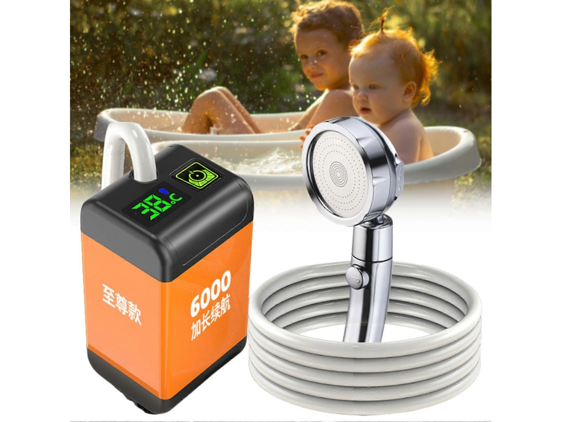 Chuveiro Elétrico Usb, Chuveiro Elétrico Recarregável, Bomba De Caminhada PENGDSJE