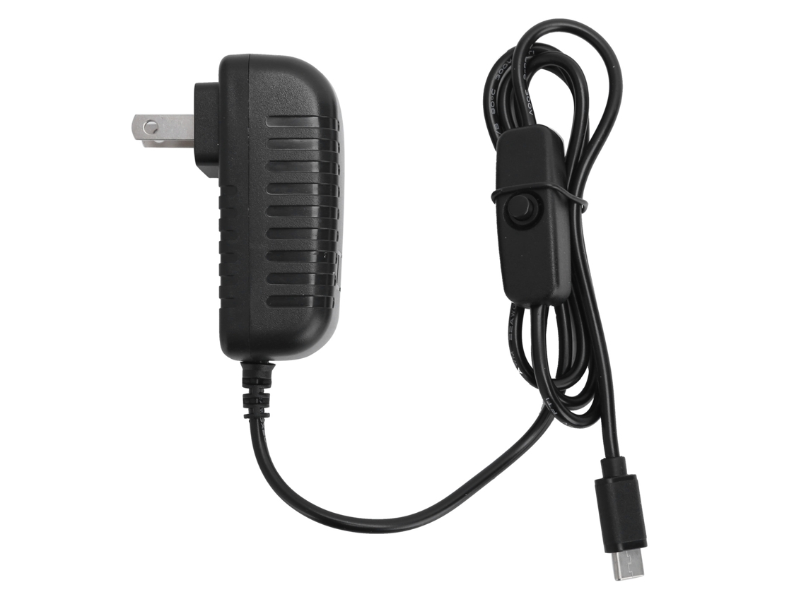 Adaptador de Energia com Interface Type c e Chave de Saída 5v3a EOOCOO