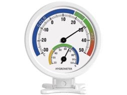 Termômetro E Higrômetro Para Ambientes Internos E Externos, Medindo Umidade, 7,6 Cm (3 Polegadas)