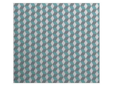 Splashback de alumínio adesivo em cubo - L. 70 x l. 60 cm - Cinza