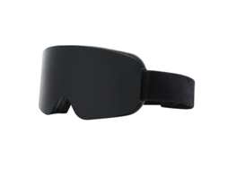 Gafas De Esquí E Snowboard Para Homens - Troca Rápida - Proteção Uv400 - Design Profissional E Confortável Marco Negro Película Gris Completa