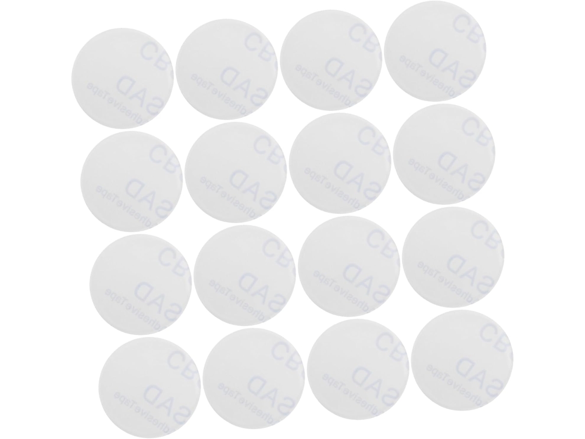 Conjunto De 50 Protetores Móveis Antiderrapantes Em Pvc Para Tampos Mesa Vidro, Almofadas Redondas Antiderrapantes