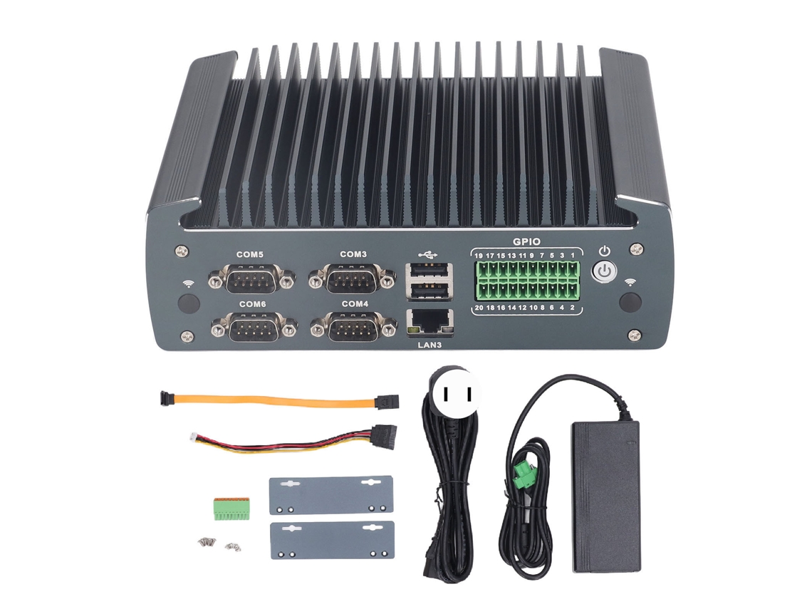 Mini Pc 4 Núcleos 4 Threads Sem Ventoinha Portas Diversas Sunflare