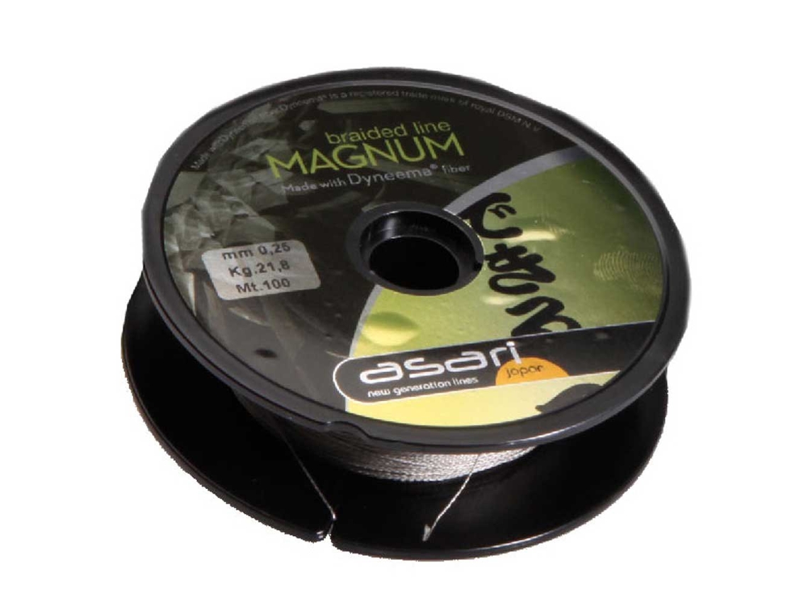 Fio Magnum 10X100 M Cinzento 0.400 Mmasari