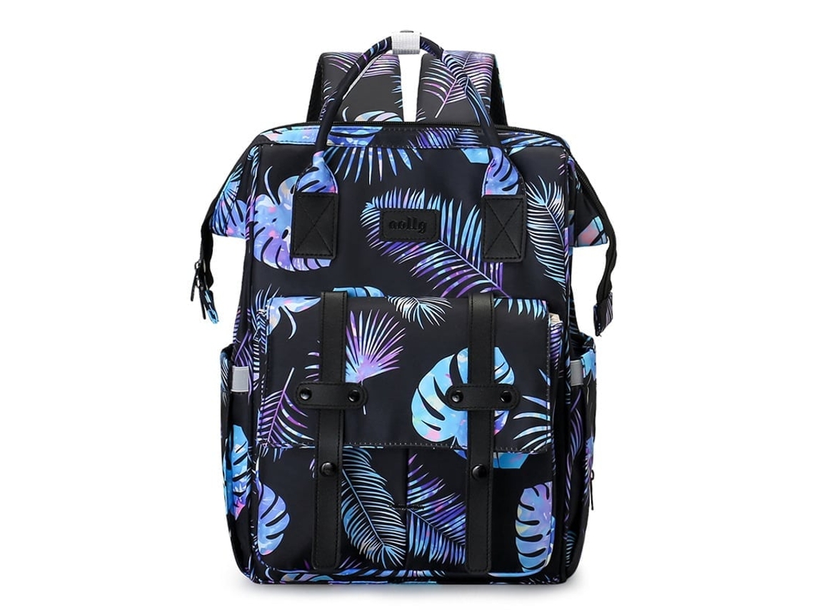 Mochila para Fraldas CHRUI Grande para Pais e Mães (preto)