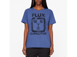 Rockinstone Back To The Future Movie Flux Heather Royal Adult Shirt Size:m