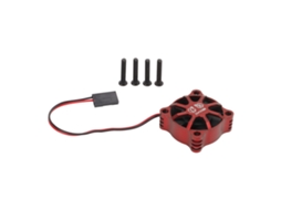 Ventoinha Resfriamento 30x30mm Alumínio Carro Vermelho