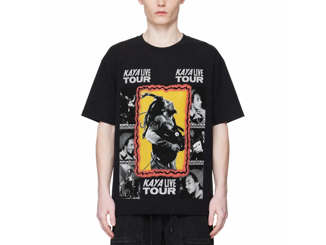 Bob Marley Kaya Tour T-shirt Classic Unisex Adults Size:xxxl