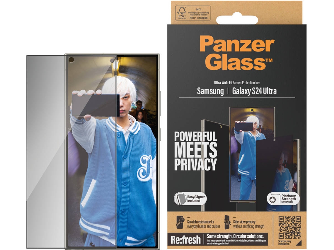 Pelicula de Vidro PANZERGLASS Galaxy S24 Ultra
