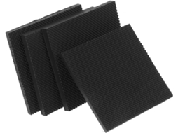 Galpada 2-pares De Adesivos Antiderrapantes Para Sapatos, Protetores De Sola Borracha Preta, Para Sapatos De Salto Alto