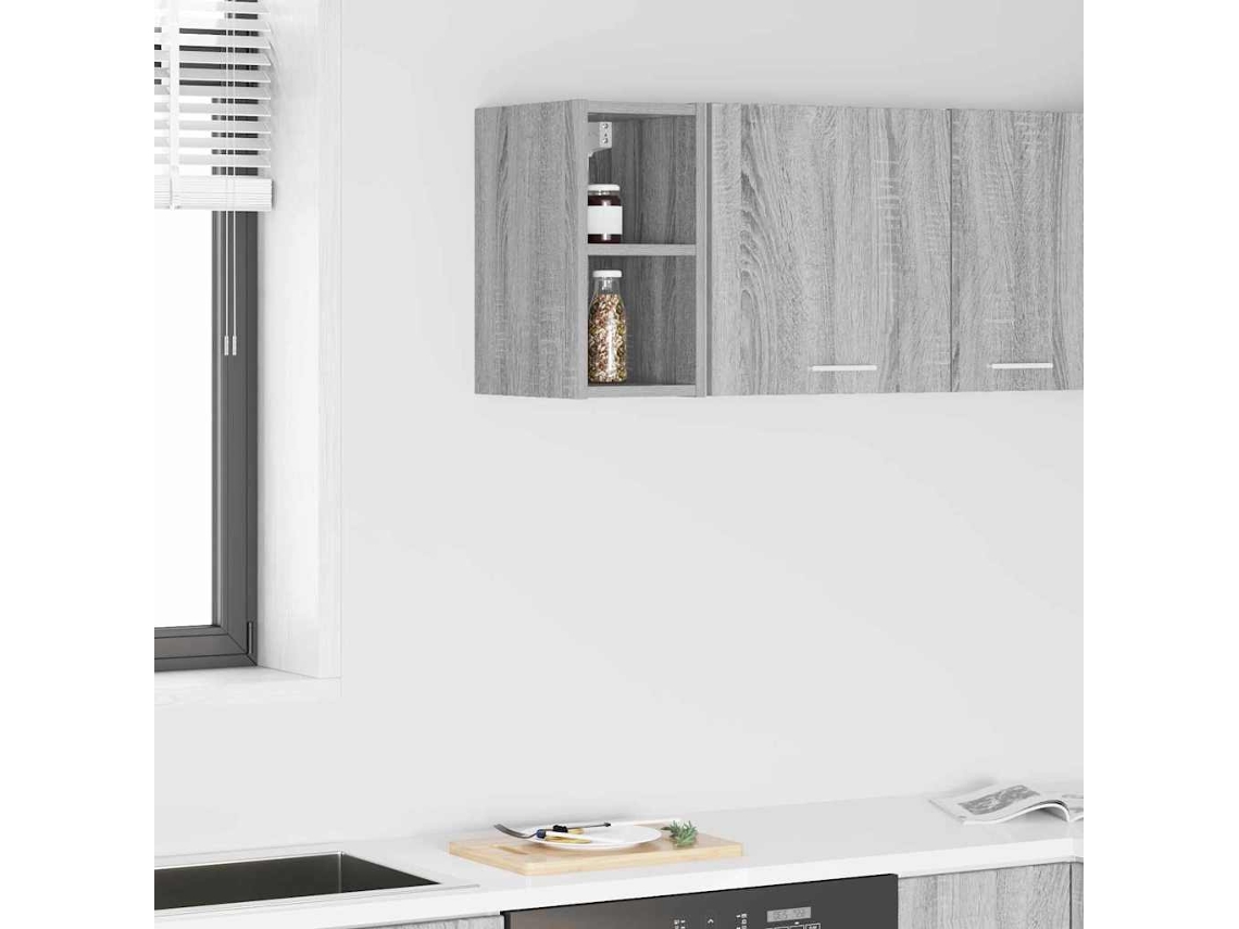 Vidaxl Armário Suspenso Cinza Sonoma 20 X 29,5 X 40 Cm