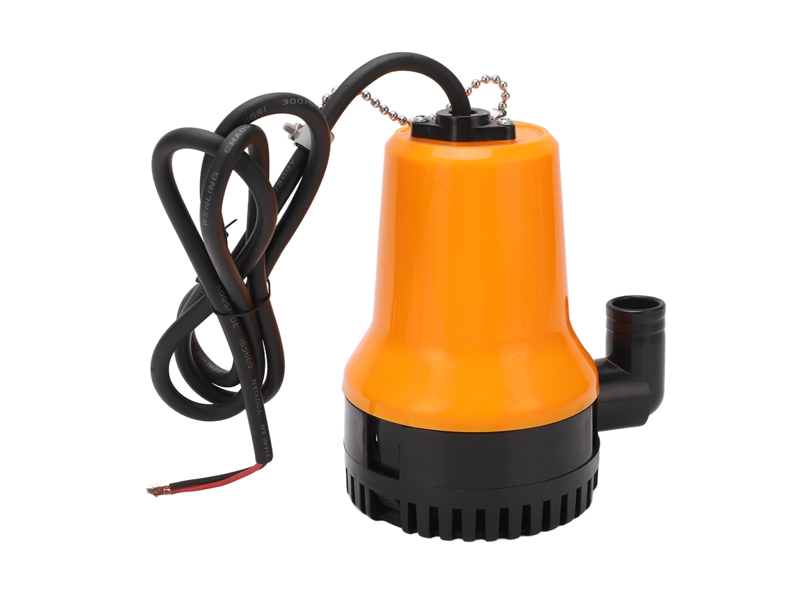 Bomba Submersível Elétrica De Água Cc12v Para Irrigação Agrícola Com Entrada 25mm E Cabeça 3-5m