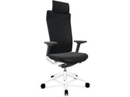 Cadeira de Escritório Ergonómica Executiva ACTIU Tnk Flex Pure Black (67,5x67,5x110,5 - 127,5cm)