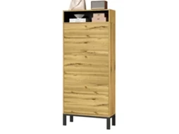 Cama Beliche Ferro com Mesa e Prateleiras, Infantil/juvenil, Escada 5 Degraus, Grade Proteção, Ferro+mdf, Branco+natural, 90x200cm