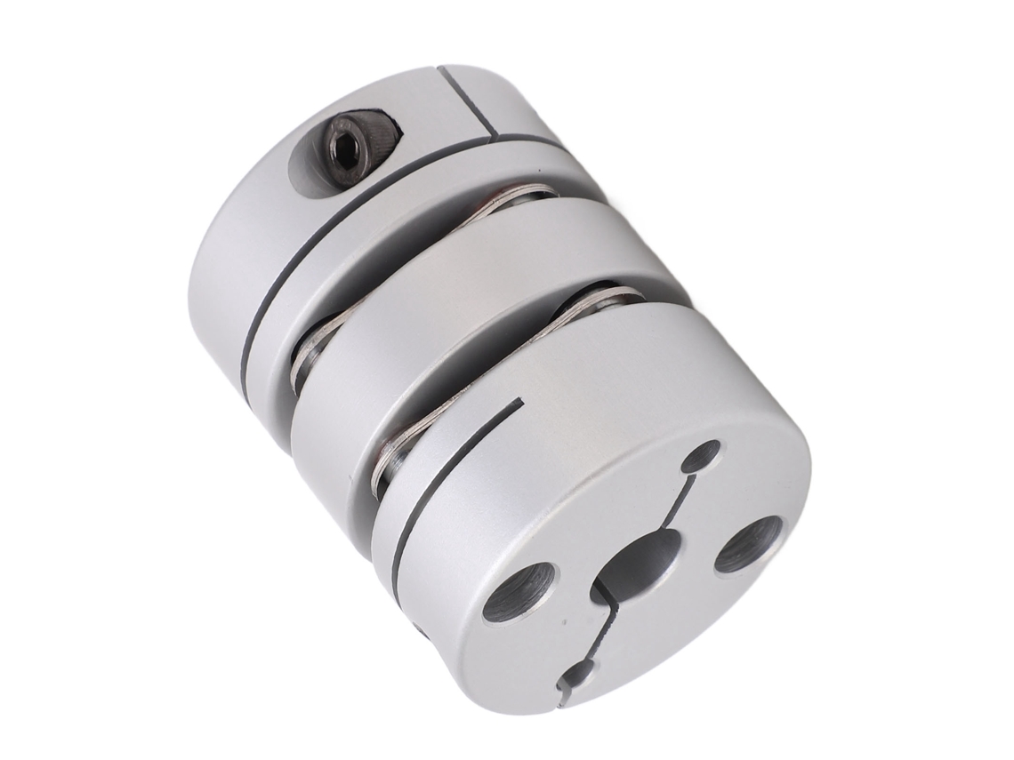Acoplador De Eixo Duplo Com Disco De Aço Inox