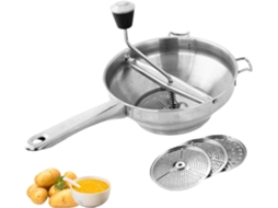 Amassador De Batatas – Triturador Alimentos Rotativo, Manual