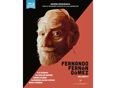 Pack Fernando Fernán Gomez II Eu a vi primeiro Os restos dos soldados de bicicleta são para os mouros e... Contra a corrente