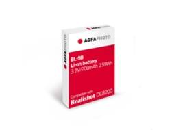 Agfa Photo Bateria Li On Bl 5b Compatível Com A Câmera Compacta Agfa Dc8200 Agfaphoto