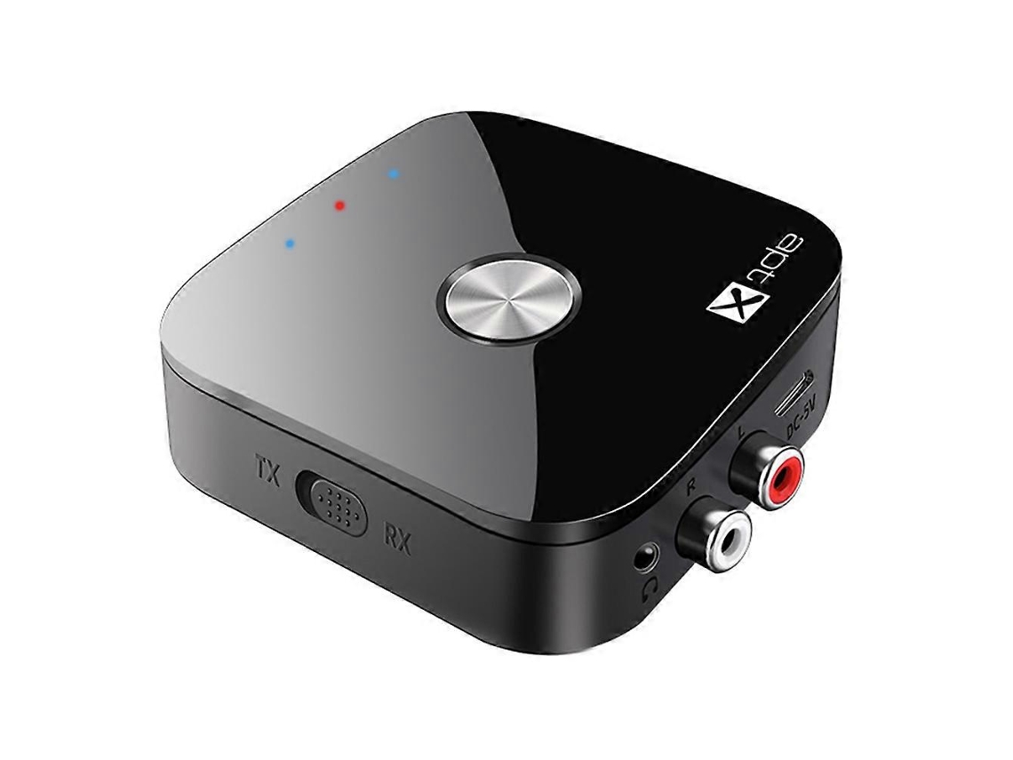 Receptor E Transmissor Bluetooth 2 Em 1 5.4, Compatível Com Dois Chips Qualcomm, Conversor De Áudio Csr E Aptx.