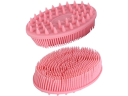 Conjunto De 2 Escovas Silicone Para Banho Ounona, Para Massagem E Limpeza, Fáceis De Usar