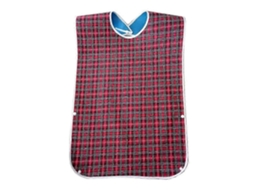 Babadores Para Adultos, Babador Lavável Para Idosos, Vermelho jkw