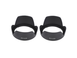 2 Pcs Ew 63ii Plastic Camera Lens Hood Replacement For Canon Ef 28 105mm 28mm F/1.8 Usm LAXISCREED
