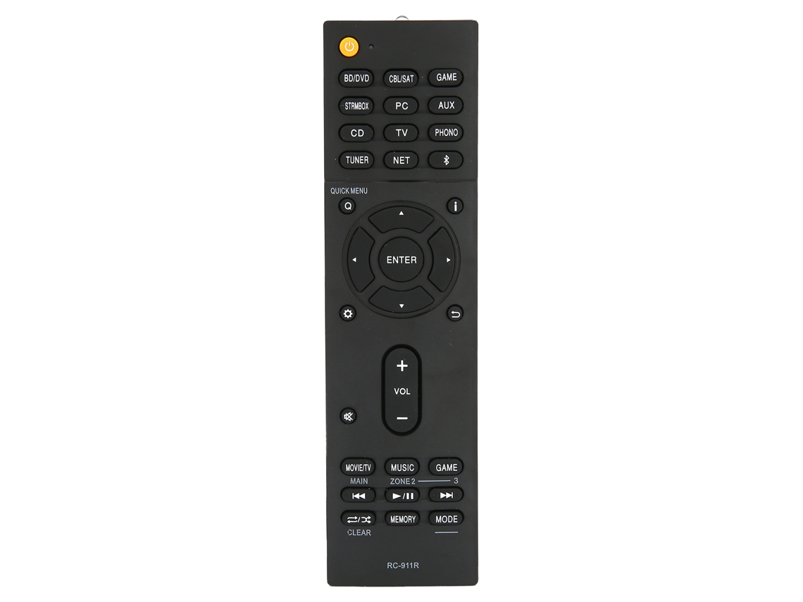Controle Remoto Rc911r Compatível Com Onkyo Txnr578 Txds787 Txnr777 Txnr686 Hts7805 Txrz720