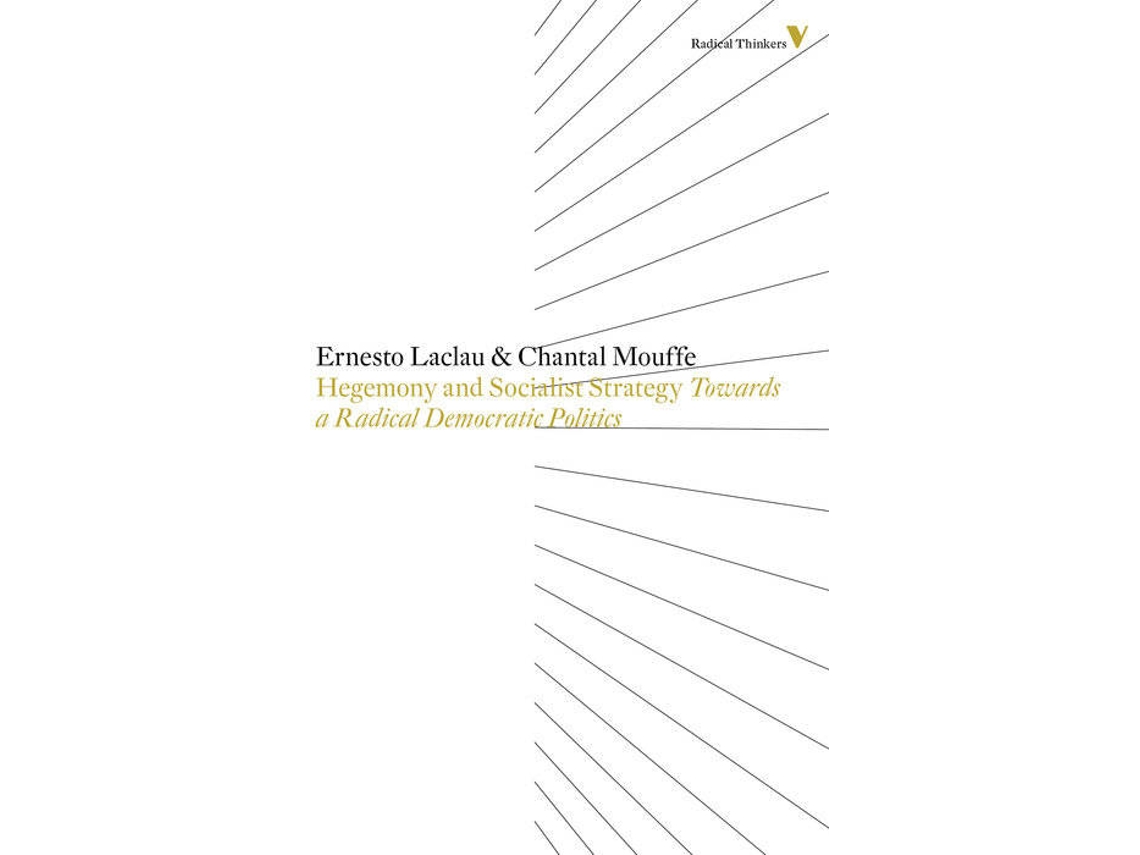 Livro Hegemony and Socialist Strategy de Ernesto Laclau e Chantal Mouffe (Inglês)