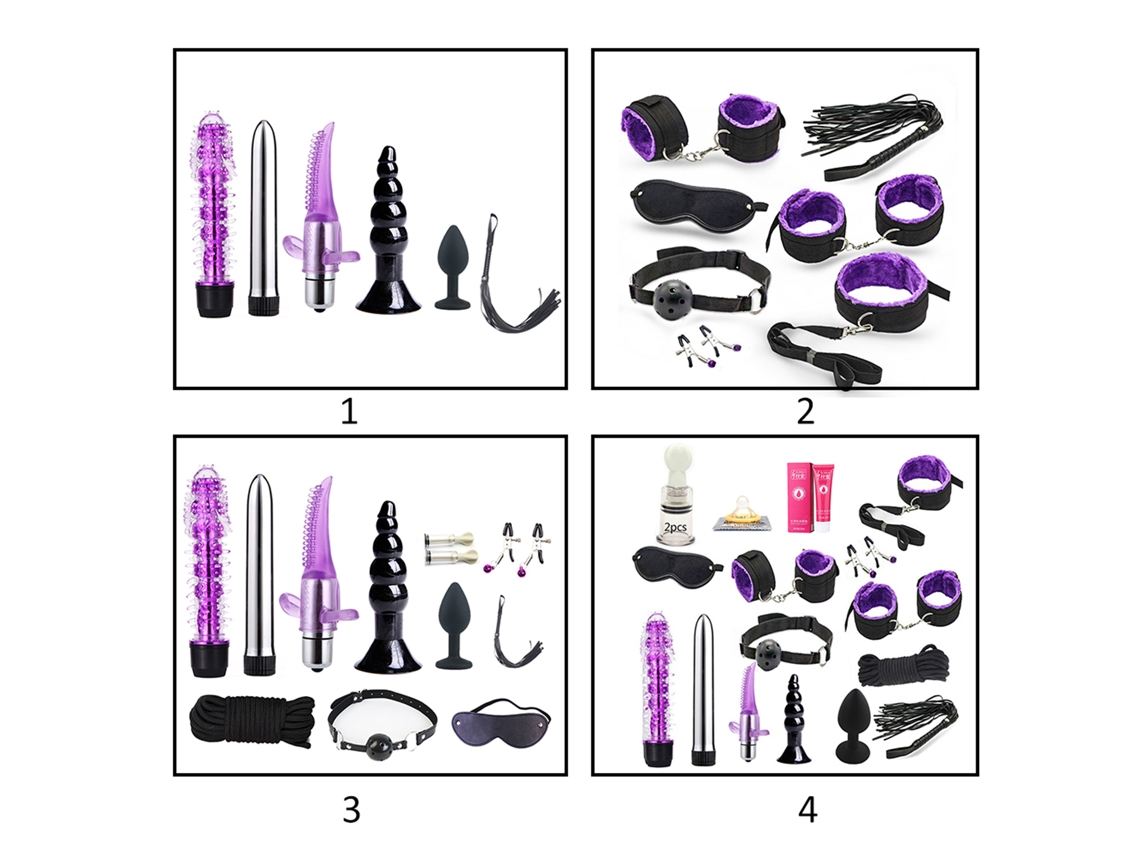 Conjunto De 6 Ferramentas De Inserção Para Brinquedos Sexuais Masculinos Adultos