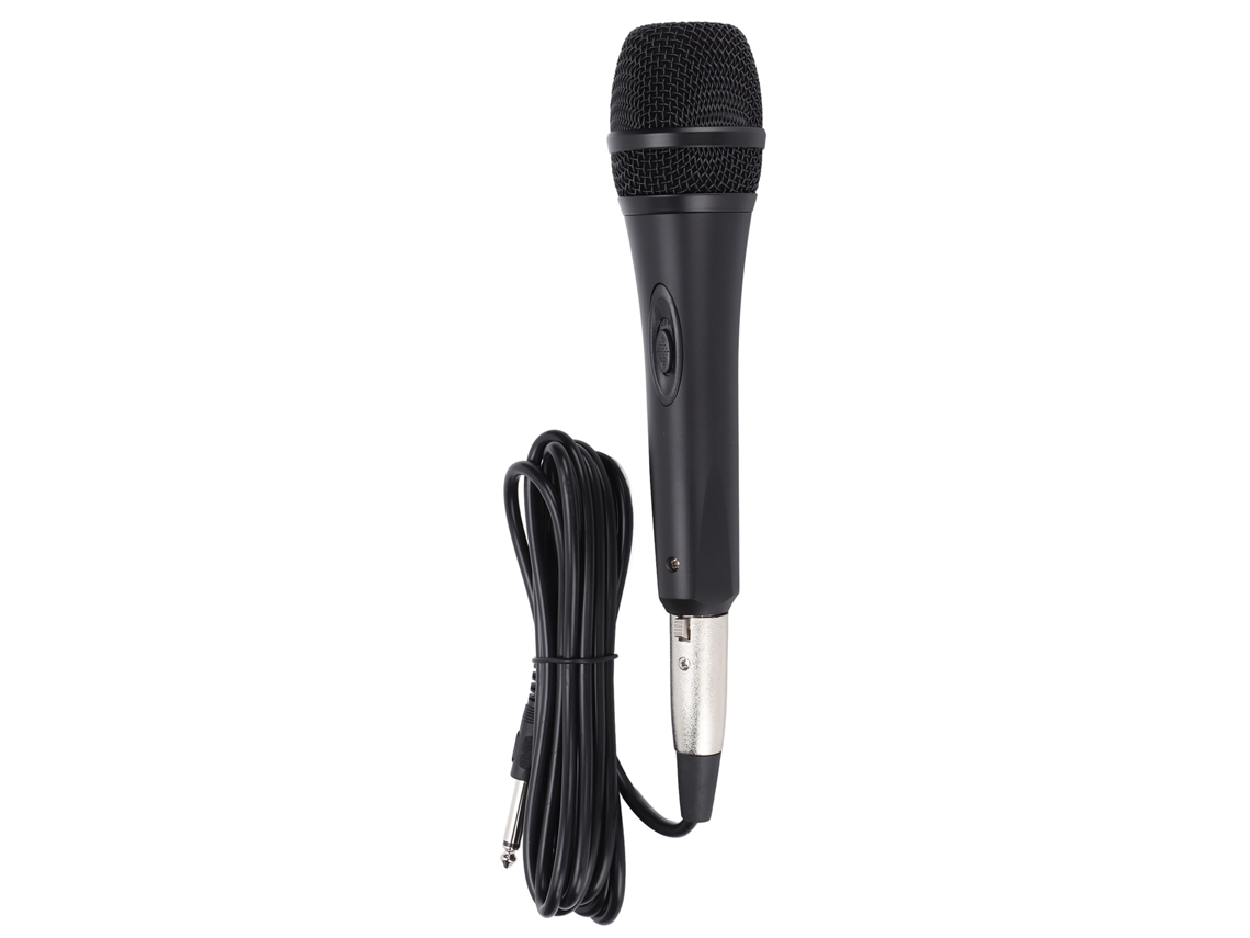 Mali microfone Dinâmico Manual com Fio de Metal Ys‑228 para Karaokê em Casa | S/MARCA